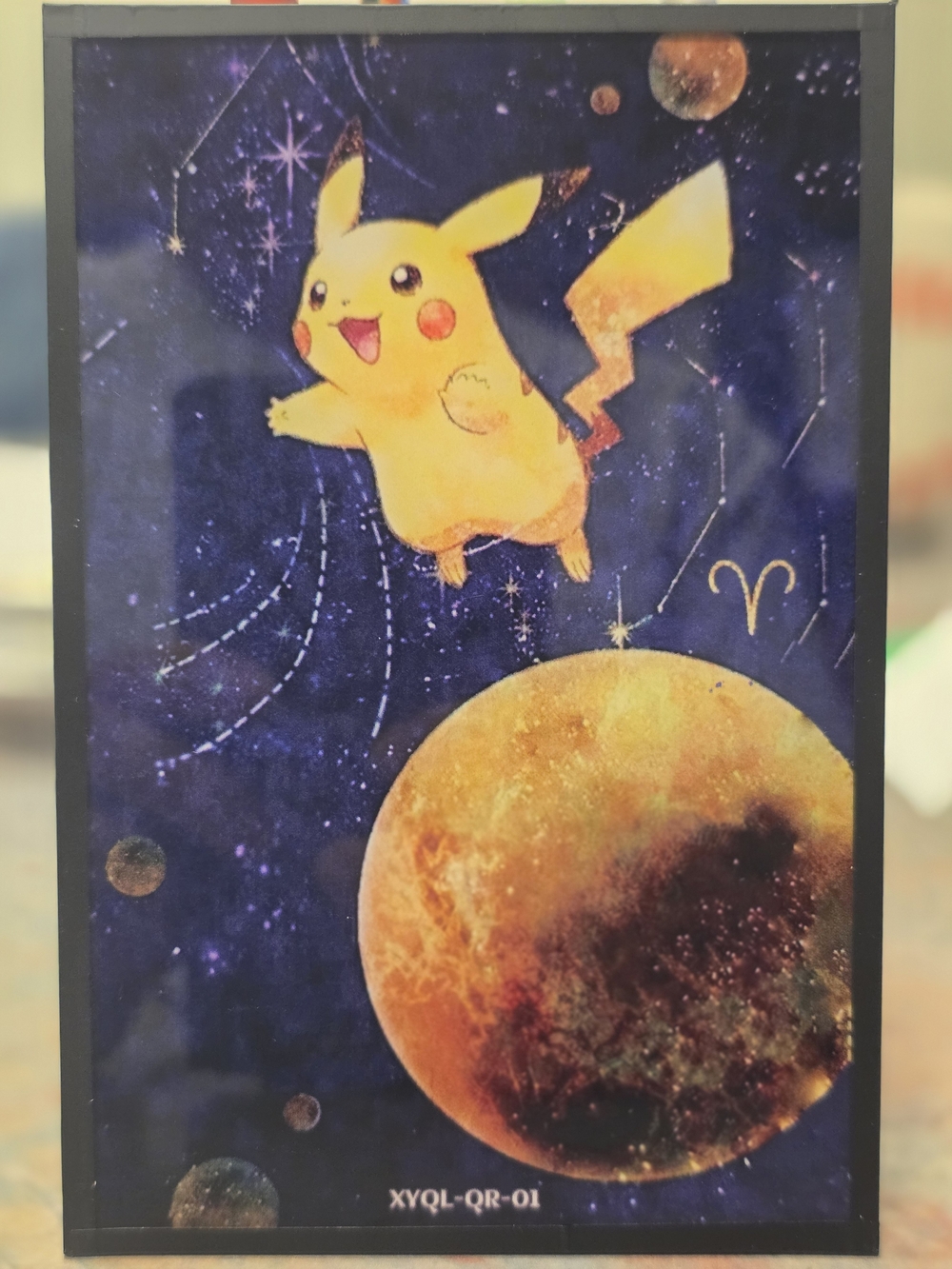 Pokemon Pikachu Aries Constellation Art Board